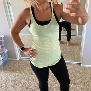 Lululemon striped tank